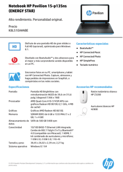 HP fact tag A6 - Hewlett Packard