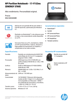 HP fact tag A6 - Hewlett Packard