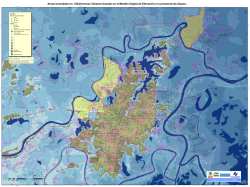 Areas Inundadas en Villahermosa Tabasco basado en el Modelo