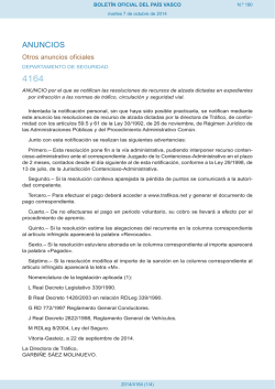 ANUNCIOS - Lehendakaritza