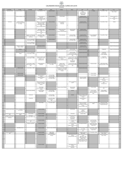 CALENDARIO ESCOLAR DEL CURSO 2014-2015 - Colegio Almedia