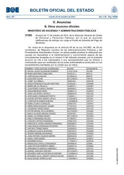 PDF (BOE-B-2014-37265 - 3 p&aacute;gs. - 213 KB ) - BOE.es