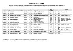 Informaci&oacute;n para repetidores