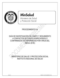 Procedimiento No 24 - Ministerio de Salud y Protecci&oacute;n Social