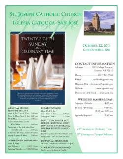 st. joseph catholic church iglesia cat&oacute;lica san jos&eacute; - Seek And Find