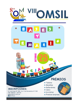 Bases OMSIL - SIL Puno