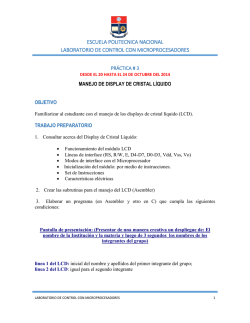 p3. manejo de display de cristal l&iacute;quido