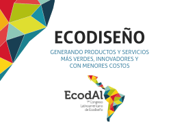 descargar presentaci&oacute;n &iquest;qu&eacute; es ecodise&ntilde;o? - EcodAl 2014