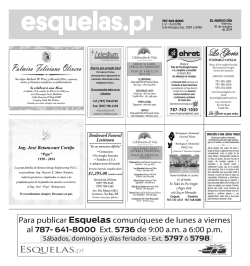 ia La Gloria - Especiales - El Nuevo D&iacute;a