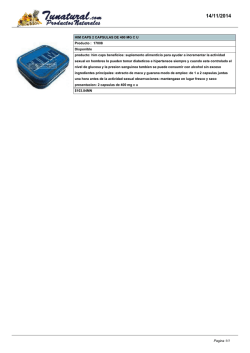 HIM CAPS 2 CAPSULAS DE 400 MG C U Producto : 17008