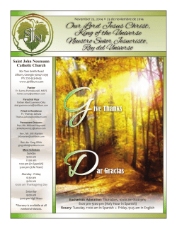 Todos los Fieles Difuntos All Souls Day - E-churchbulletins.com