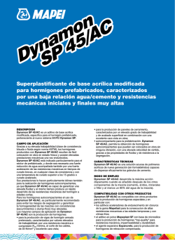 Dynamon SP 45/AC Dynamon SP 45/AC - Mapei
