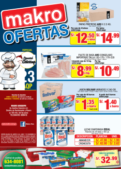 S/. 1.35 S/. 1.40 S/. 8.99 S/. 12.50 S/. 10.49 S/. 14.99 - Makro