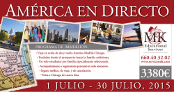 AM&Eacute;RICA EN DIRECTO - MK Educational Services