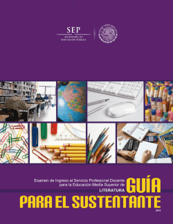 Examen de Ingreso al Servicio Profesional Docente para la