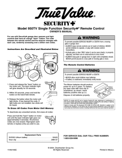 GDO Accessories - LiftMaster