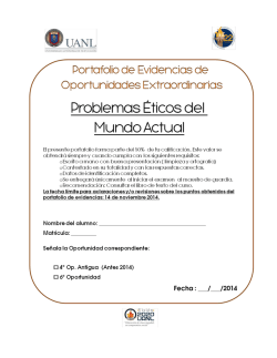 Portafolio de Evidencias de PEMA - Preparatoria 22