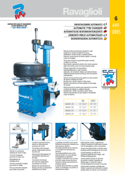 G 6441 SERIES - Ravaglioli