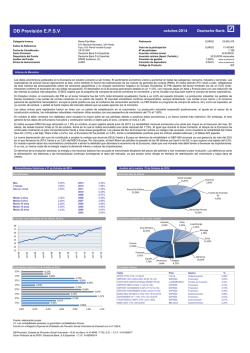 DB Previsi&oacute;n E.P.S.V - Deutsche Bank