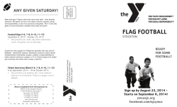 registration form - YMCA of San Joaquin County