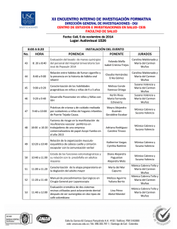 Santiago de Cali, - USC