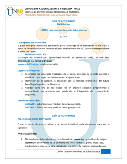 UNAD Aprovechamiento de Subproductos 1 GU&Iacute;A DE