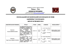 Hu&aacute;nuco &ndash; Per&uacute; - escuela de postgrado - UNHEVAL