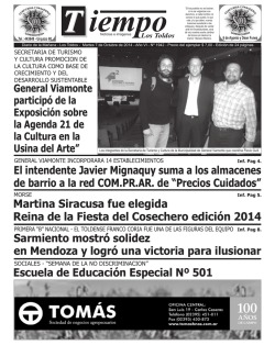 El intendente Javier Mignaquy suma a los almacenes de barrio a la