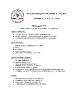 Xll COPA APODACA WUSHU KUNG-FU REGLAMENTO - Actiweb