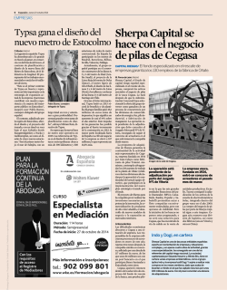 Typsa gana el dise&ntilde;o del nuevo metro de Estocolmo - TYPSA.com