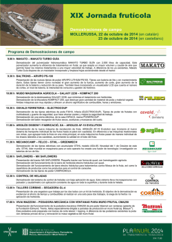 Demostraciones de campo