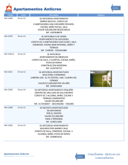 Apartamentos Anticres - Amorel Pasto