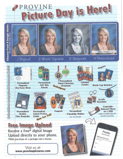 Provine School Picture Order Form 2014