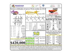 04 GG CHISPAZO PROGOL MEDIA SEMANA - Pron&oacute;sticos