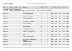 Cat&aacute;logo de Prestaci&oacute;n Exoprot&eacute;sica.