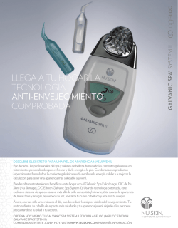 ageLOC Galvanic Spa New User Ad Final.indd - Nu Skin