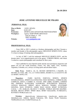 Biography - Atletismo