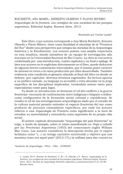 ++ PDF - Revista de Arqueolog&iacute;a Hist&oacute;rica Argentina y