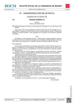 IV. ADMINISTRACI&Oacute;N DE JUSTICIA - Sede Electr&oacute;nica del Boletin