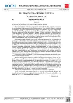 IV. ADMINISTRACI&Oacute;N DE JUSTICIA - Sede Electr&oacute;nica del Boletin