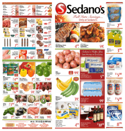 Orlando Flyer - Sedanos