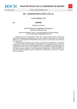 PDF (BOCM-20141013-38 -3 p&aacute;gs -109 Kbs) - Sede Electr&oacute;nica del