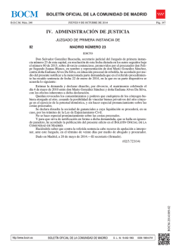 IV. ADMINISTRACI&Oacute;N DE JUSTICIA - Sede Electr&oacute;nica del Boletin