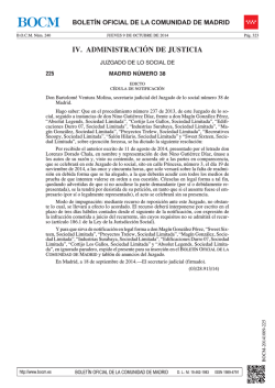 IV. ADMINISTRACI&Oacute;N DE JUSTICIA - Sede Electr&oacute;nica del Boletin
