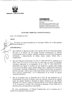 IJ 111111111III III 1111I - Tribunal Constitucional del Per&uacute;