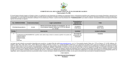 Convocatoria No. 004 - cesavejal