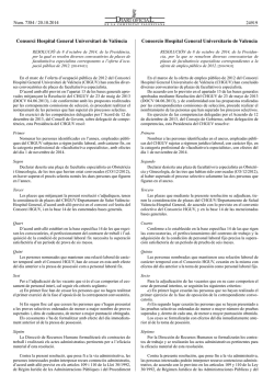 Consorci Hospital General Universitari de Val&egrave;ncia Consorcio