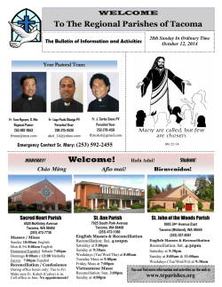 10-12-2014 - Tacoma Regional Parishes