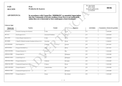 Secci&oacute;n VIII : Productos de la pesca (22/10/2014) - Europa