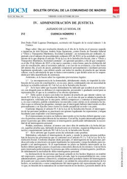 IV. ADMINISTRACI&Oacute;N DE JUSTICIA - Sede Electr&oacute;nica del Boletin